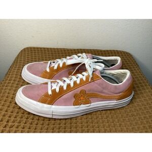 Converse One Star Ox Mens Sz 12 Sneakers 162125C Pink Orange Casual Shoes